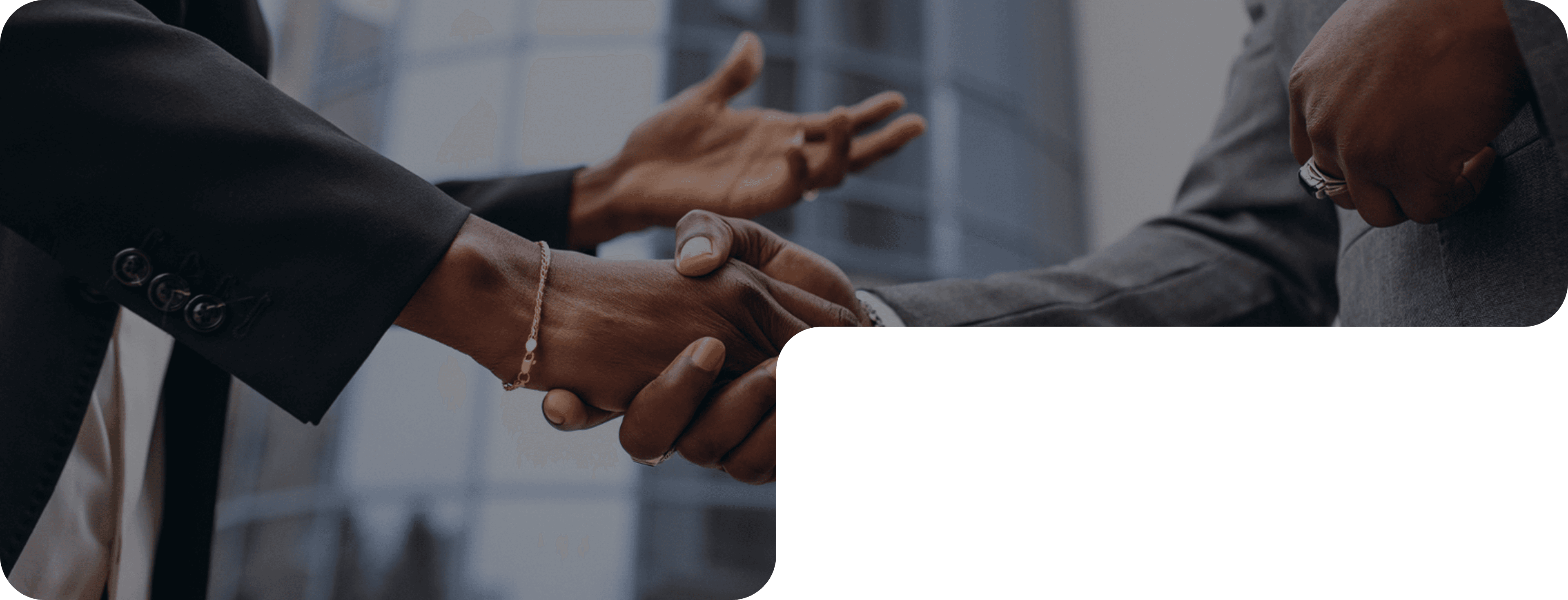 Business handshake